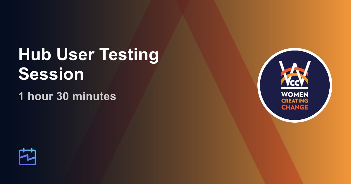 Hub User Testing Session zcal